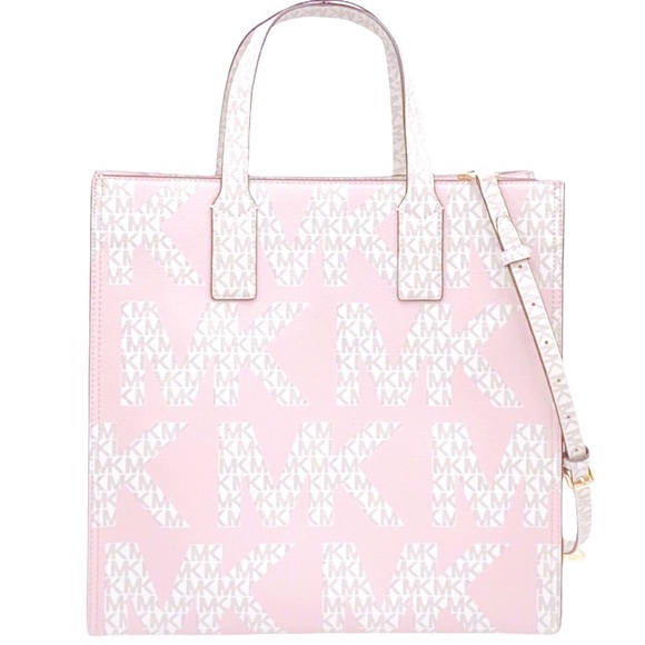 SOLD NWT MICHAEL KORS Kenly LG Signature Logo Tote Bag - Picture 9 of 11